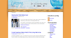 Desktop Screenshot of blog.largaytravel.com